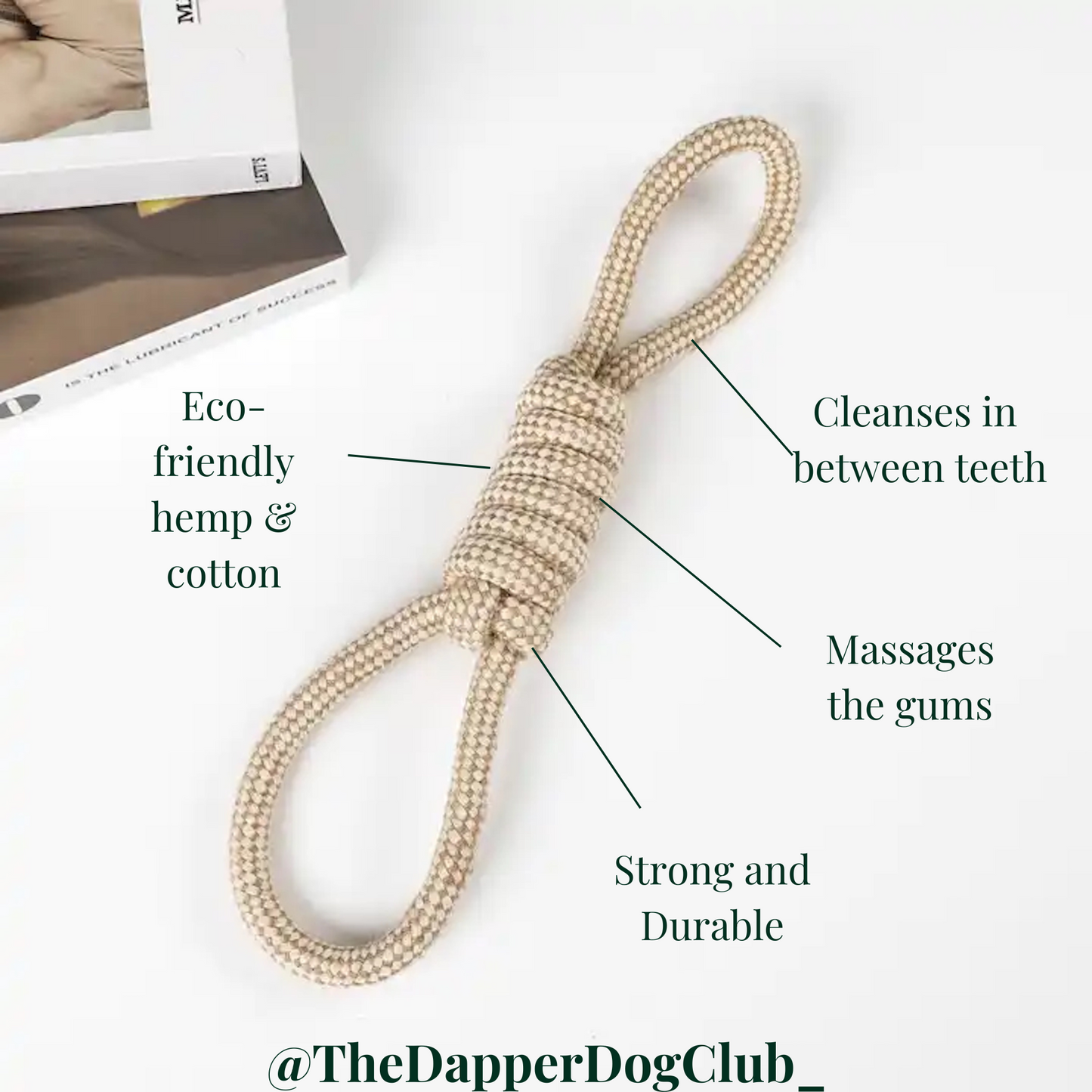 Eco-Friendly Hemp Two-way Whip