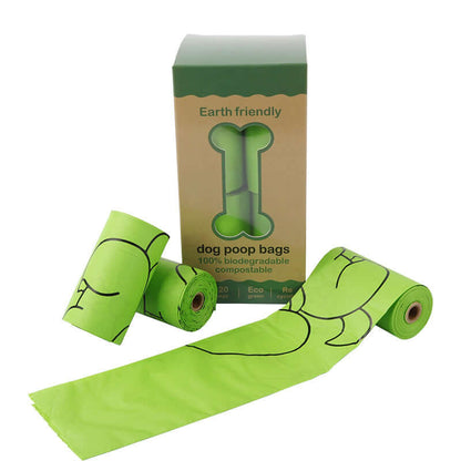 120 Compostable Poo Bags