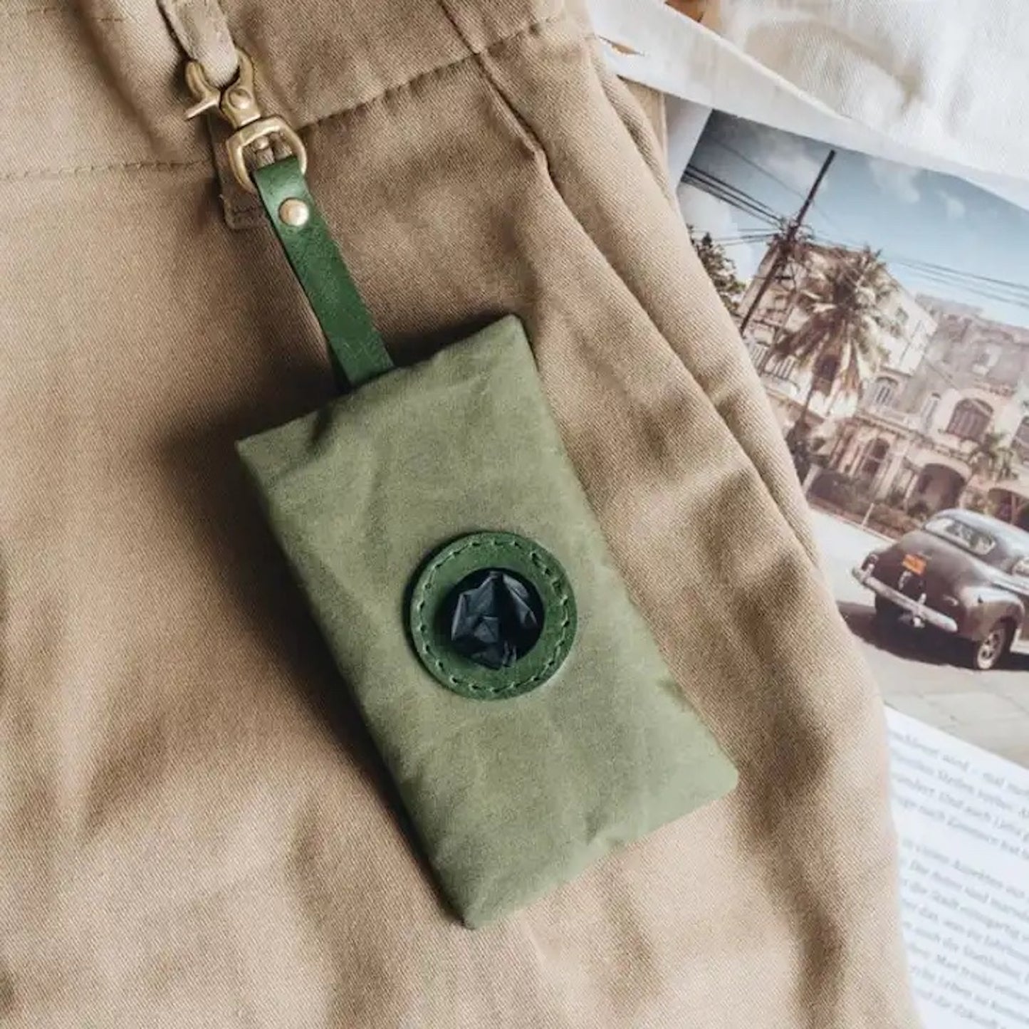 Waxed Canvas  Set - Green