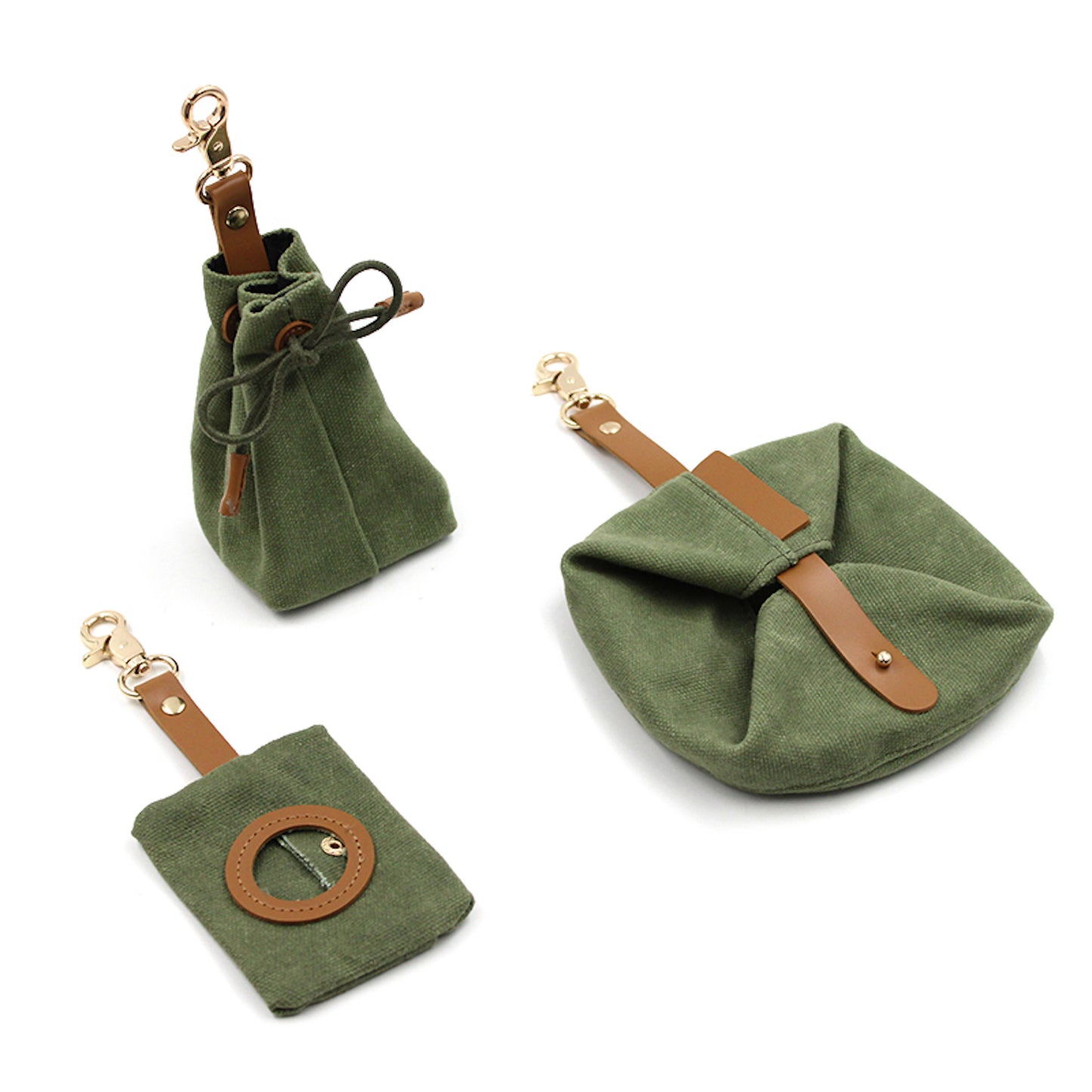 Waxed Canvas  Set - Green