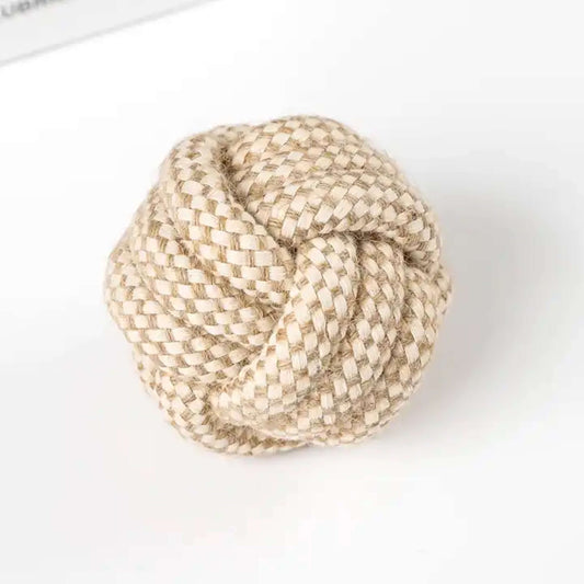 Eco-friendly Hemp Rope Ball Toy